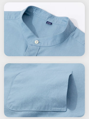Leisure Stand Collar Shirts