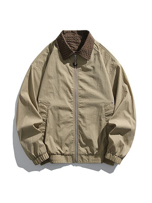 Layered-look Plaid Jackets