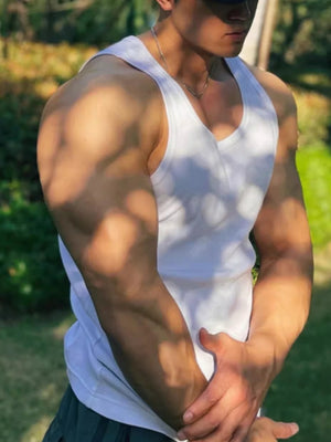 Lightweight Sports Fitness Stretch Slim-fit Moisture-wicking Breathable Tank Tops