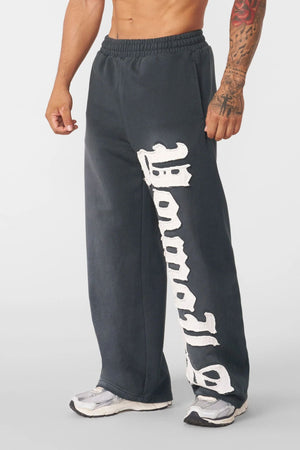 Printed Fitness Straight Jogging Pants