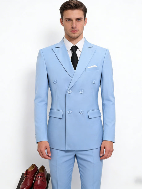 Business Slim-fit Suit Set 2-piece Sets