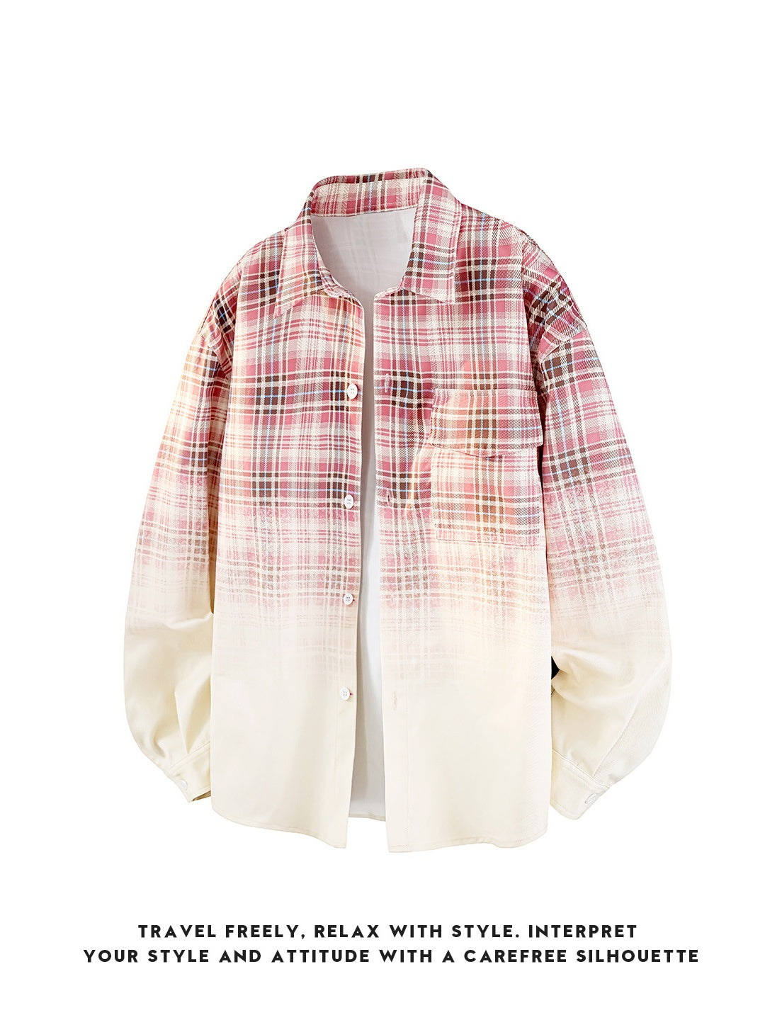 Gradient Plaid Shirts