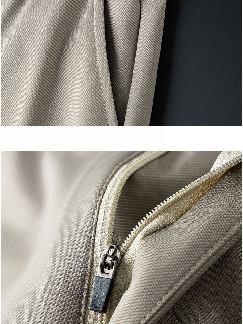 Icy Cool Non-iron Anti-wrinkle Straight-fit Pants