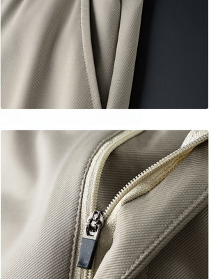 Icy Cool Non-iron Anti-wrinkle Straight-fit Pants