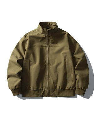 Outdoor Stand Collar Simplicity All-match Leisure Flight Jacket