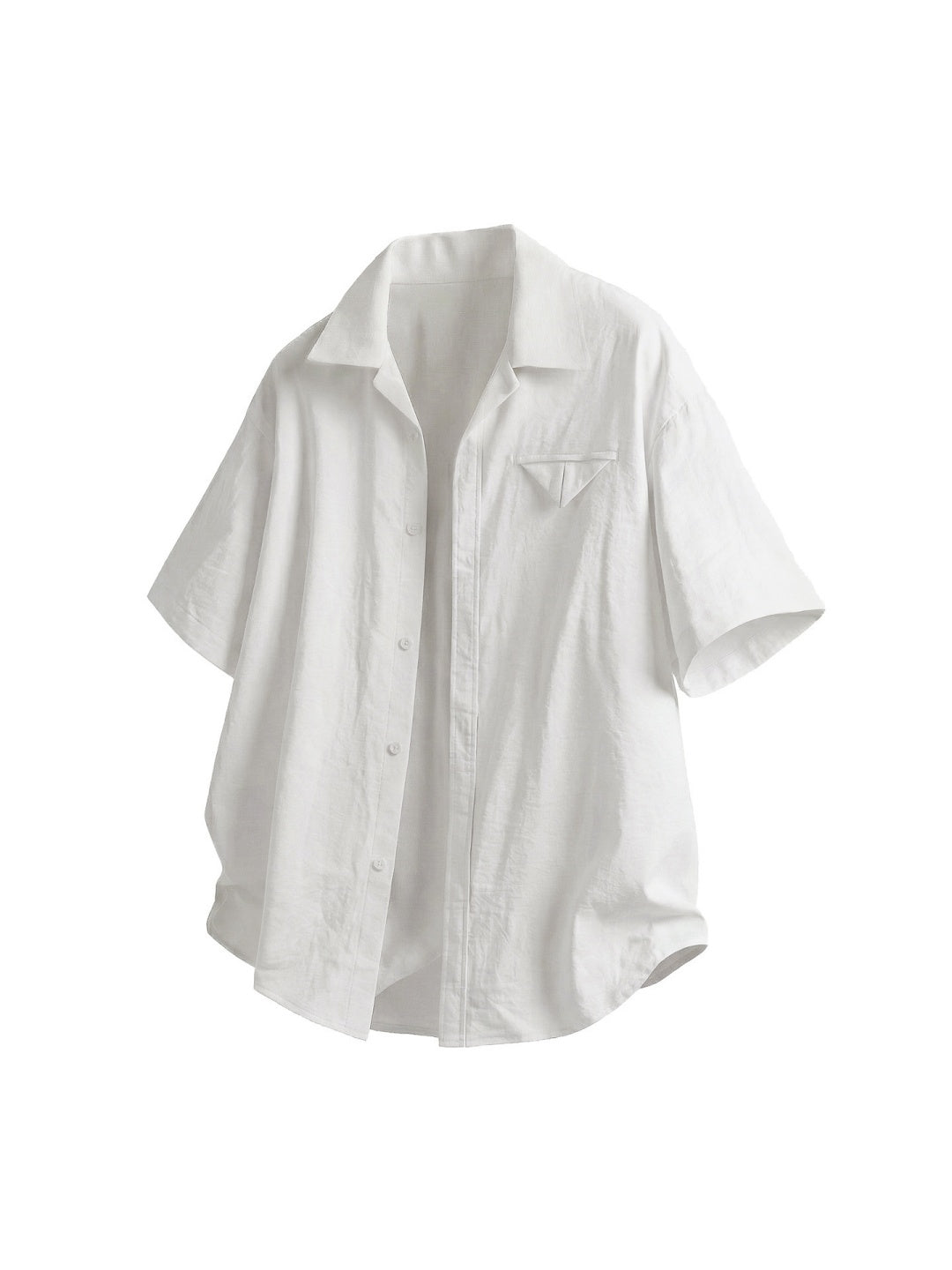 Cuban Territory Lightweight Breathable Linen Texture Shirts