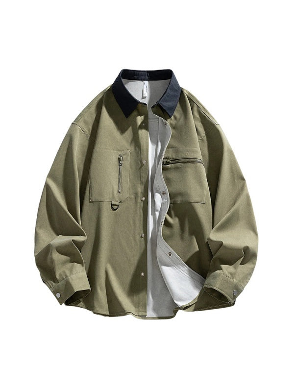 Work Clothes Loose-fit Shirts