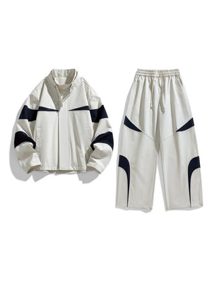 Patchwork Color-blocked 2-piece Sets