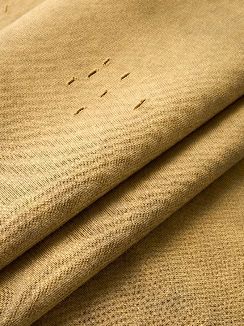 Tie-dye Cut Up Reflective Printed T-shirts