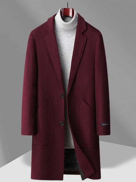 Mid-length Woolen Cloth Cotton Thickening Coats