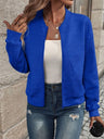 Liber Autumn Women's Zipper Geometric Patterns Jackets