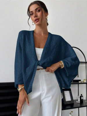 Cross Deep V-neck Sweaters