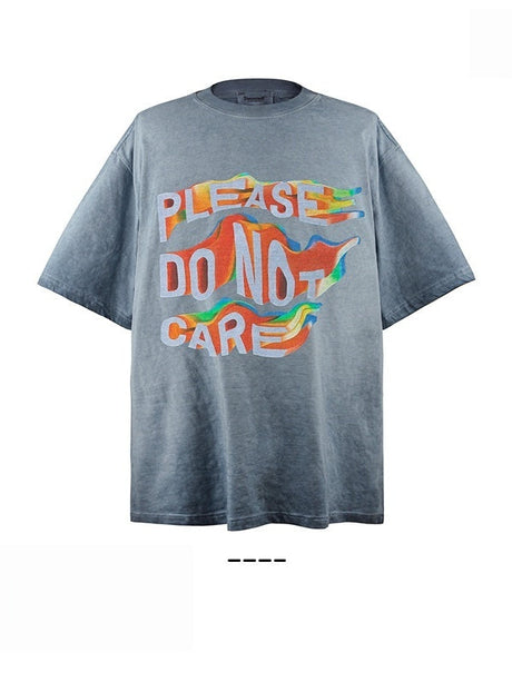 Liber Summer Neutral Printed Letter T-shirts