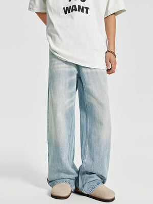 Liber Summer Men's Pocket decoration Jeans
