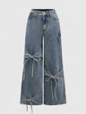 Liber Autumn Women's Bow Jeans