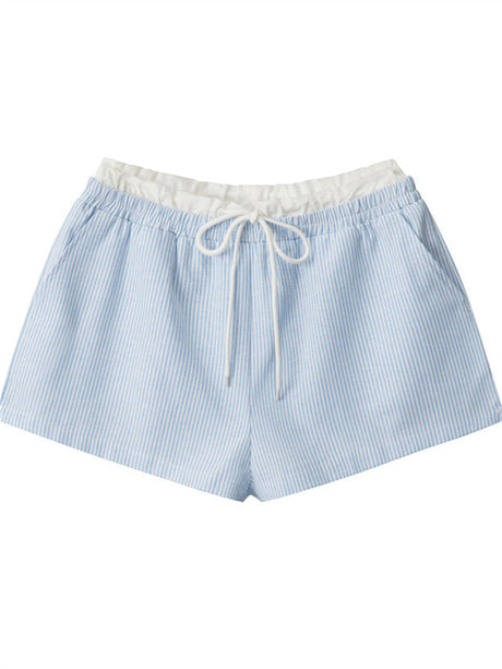 Liber Summer Women's Lace up Shorts