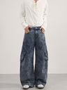 Liber Autumn Neutral wear Multiple pockets Other Jeans