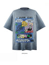 Liber Summer Neutral Printed Cartoon T-shirts