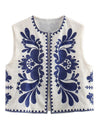 Liber Gothic Women's Embroidery Vests