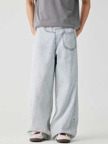 Liber Summer Men's Pocket decoration Jeans