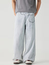 Liber Summer Men's Pocket decoration Jeans