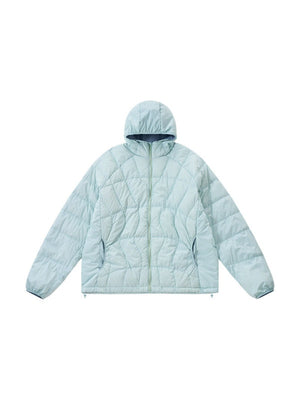 Dandelion Lightweight 90 Velvet Storage Down Hooded Jacket