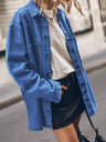Liber Spring Women's Lapel Solid Color Jackets