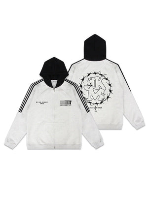 Liber Autumn Neutral wear Printed Sweatshirts&Hoodies