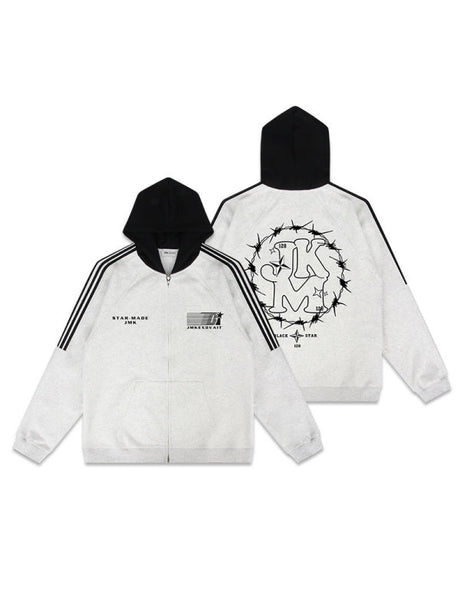 Liber Autumn Neutral wear Printed Sweatshirts&Hoodies