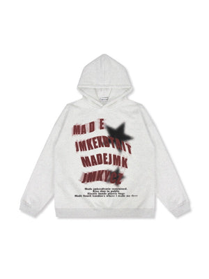 Liber Autumn Neutral wear Printed Star Sweatshirts&Hoodies