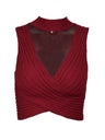 Liber Summer Women's Backless Harlter Top