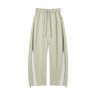 Function Retro Sports Racing Suit Jackets Wide-leg Pants Set