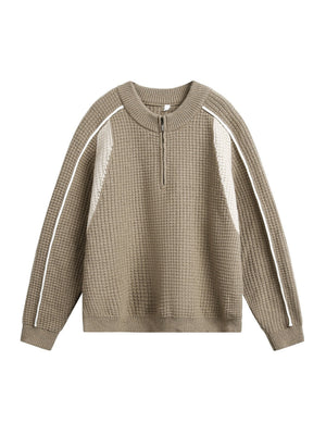 Liber Autumn Men's Color-block sweater