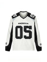 Liber Autumn Neutral wear Printed Letter T-shirts