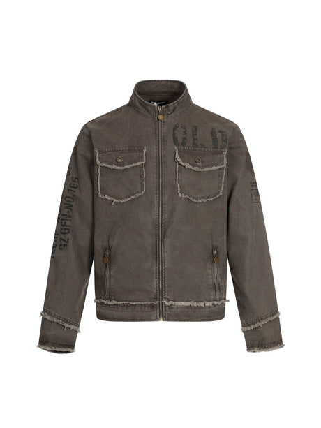 Liber Winter Neutral wear Printed Jackets