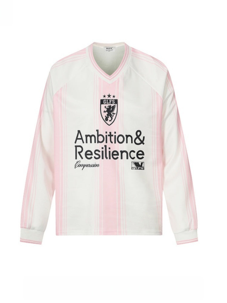 Liber Autumn Neutral wear Printed Letter T-shirts