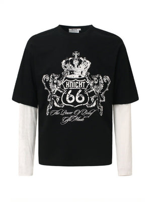Liber Autumn Neutral wear Printed Creativity T-shirts