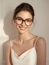 Semi-transparent Prescription Glasses