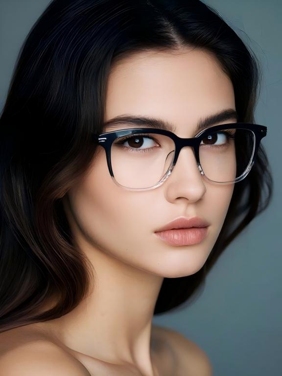 Gradient-colored Prescription Glasses