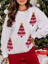 Christmas Sequins And Glitter Christmas Tree Sweatshirts&Hoodies