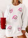 Christmas Sequins And Glitter Santa Claus Sweatshirts&Hoodies