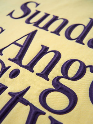 Color-blocked Double Collar Printed T-shirts