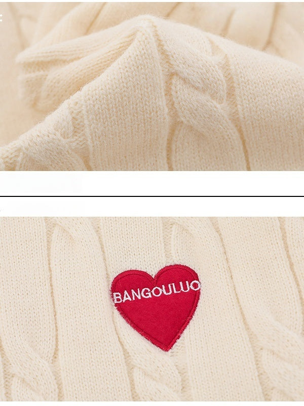 Pulls rouges « Love » pour la Saint-Valentin