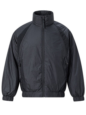 Lightweight Fleece Windproof Keep Warm Cleanfit Splicing Loose Thickening Cotton Clothes