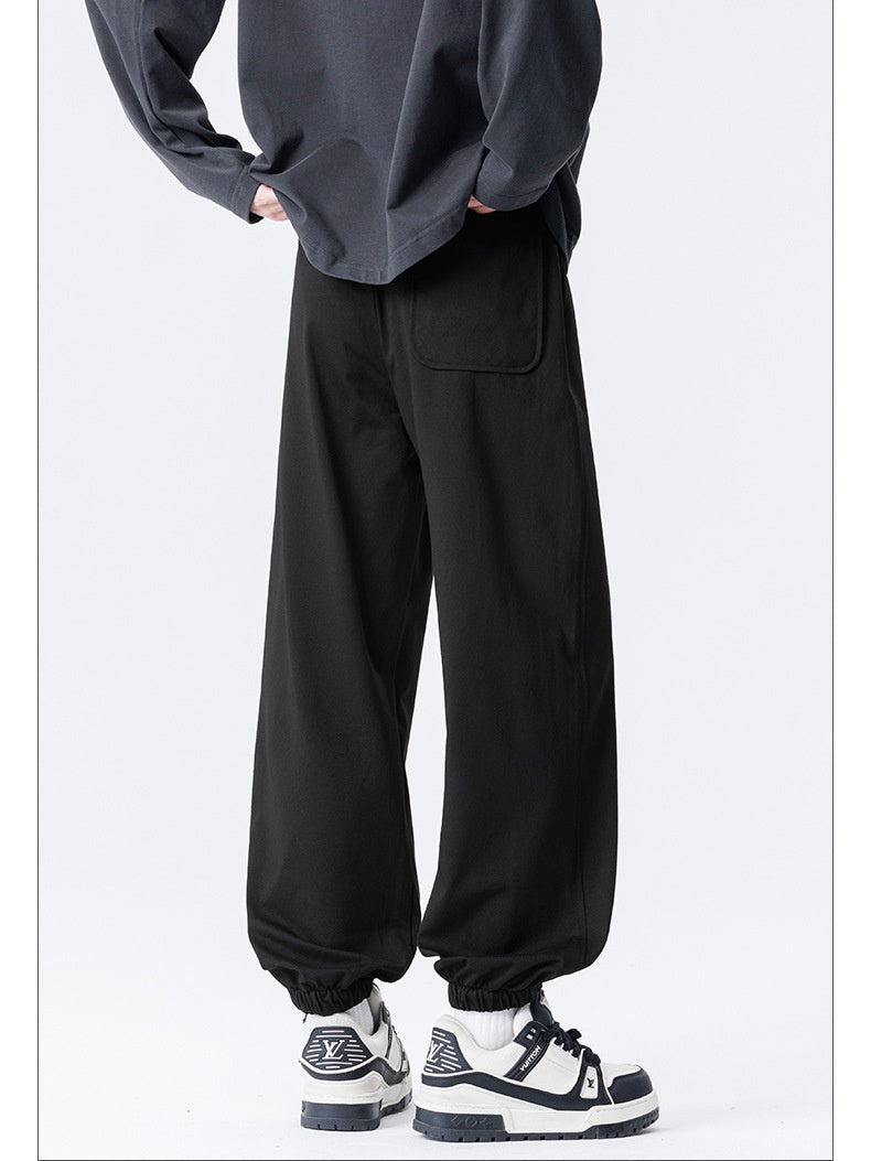 Versatile Loose-fit Foot Binding Cooling Sensation Pants
