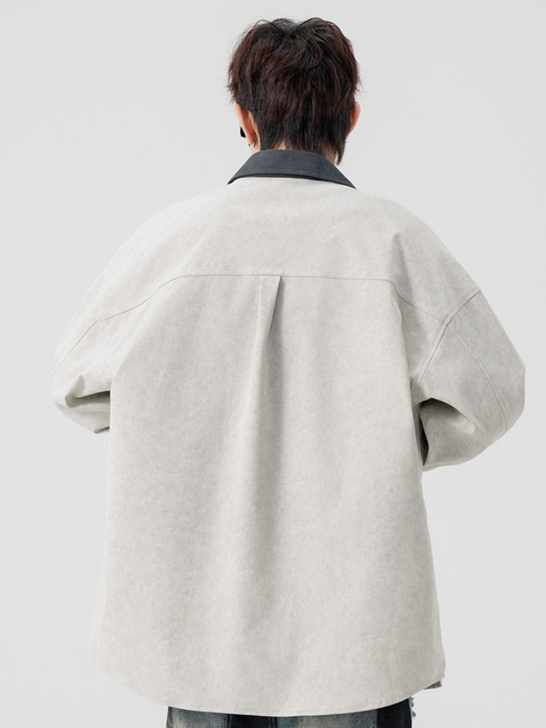 Work Clothes Loose-fit Shirts