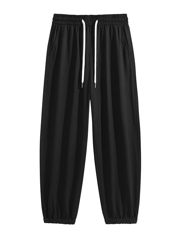 Versatile Loose-fit Foot Binding Cooling Sensation Pants