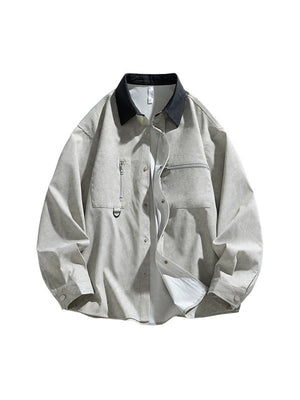 Work Clothes Loose-fit Shirts