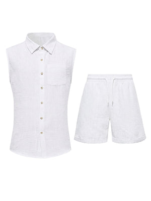 Leisure Breathable 2-piece Sets Set