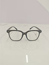 Lunettes semi-transparentes de couleur unie